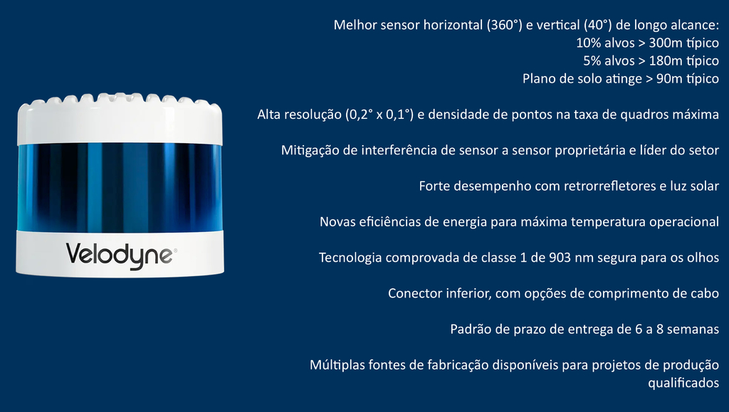 Velodyne Lidar Alpha Prime na internet