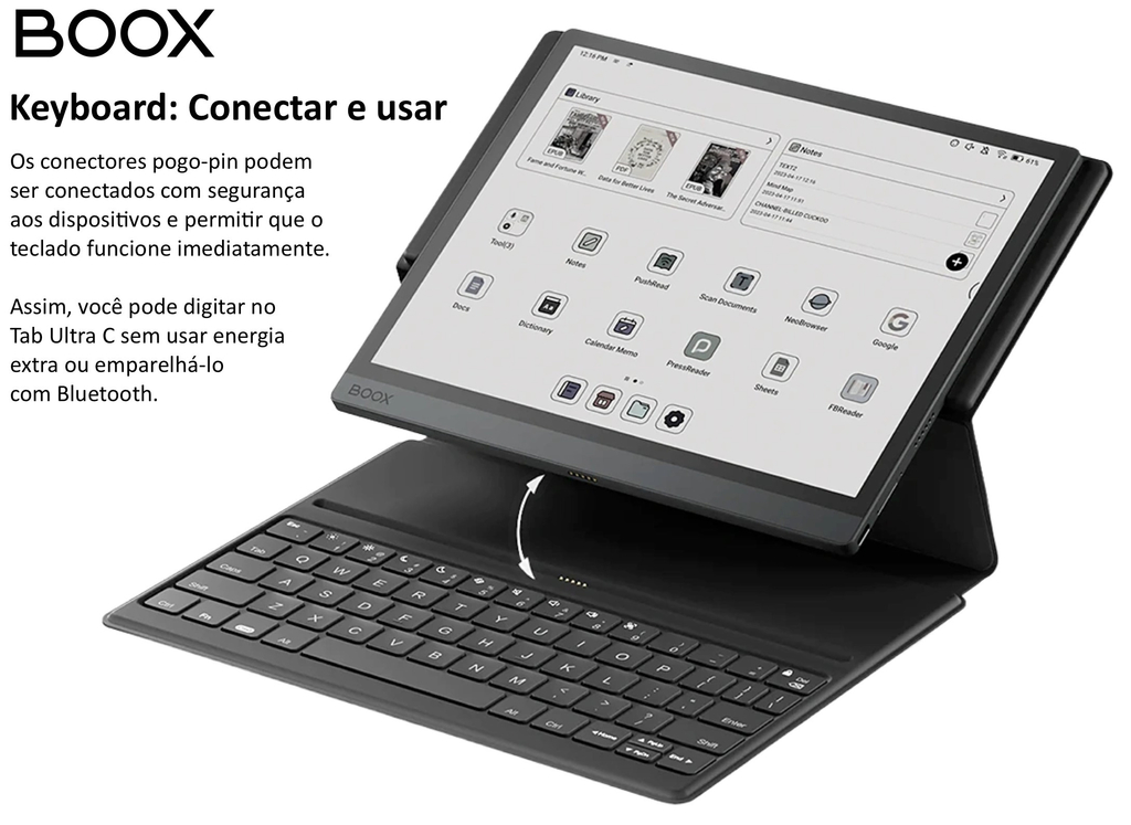 BOOX Magnetic Keyboard Cover for Tab Ultra / Tab Ultra C - comprar online
