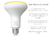 Philips Hue White Ambiance BR30 65W | 3ª Geração | Bluetooth Smart Flood Light | Lâmpada Spot de Embutir | Compatível com Alexa, Apple Homekit & Google Assistant | Funciona com Bluetooth e/ou com a Hue Bridge l Kit4 - Loja do Jangão - InterBros