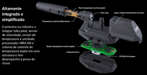 CUAV SKYE Airspeed Sensor l Sensor de velocidade aerodinâmica Drones & UAVs on internet