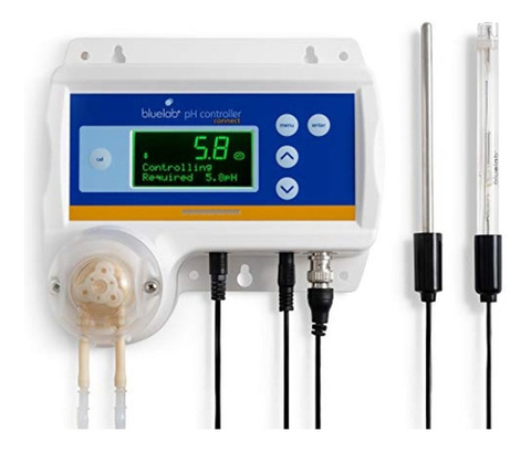 Bluelab CONTPH pH | Controle | Monitoramento | e Dosagem | para Sistemas Hidropônicos | Automatize o controle de pH | para Reservatórios de até 760 litros