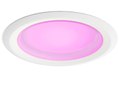 Philips Hue White and Color Ambiance Bluetooth | Dimmable LED Smart Retrofit Recessed Downlight 5/6" l 2ª Geração | Luminária Spot de Teto de Embutir l Fluxo Luminoso 1,100 lumens | Luminária Spot de Teto de Embutir | Compatível com a Alexa, Apple Homekit & Google Assistant | 4-Pack - buy online