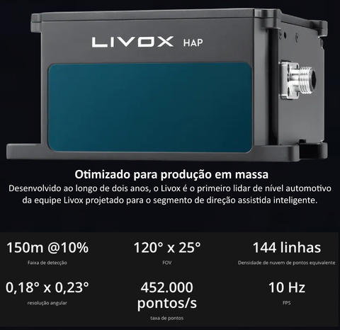 LIVOX TECH HAP TX LiDAR on internet