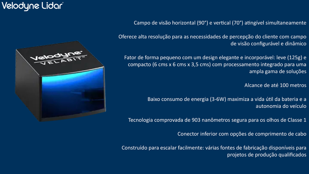 Velodyne Lidar Velabit on internet