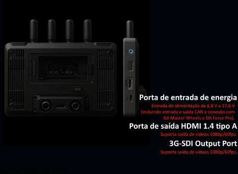 DJI Wireless Video Transmitter + 2 Baterias WB37 + Charging Hub + High-Gain Antennas CP.RN.00000180.01 en internet