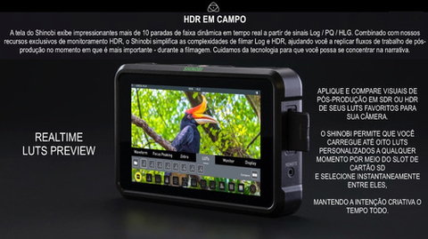 Atomos Shinobi 5.2 Monitor + Power Kit - comprar online