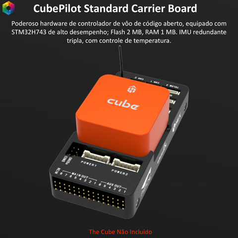 CubePilot HEX ADS-B Standard Carrier Board para o Cube Drone & UAVS na internet