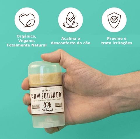 Bálsamo Curativo Orgânico Almofadas Patas Paw Soother Cães - Loja do Jangão - InterBros