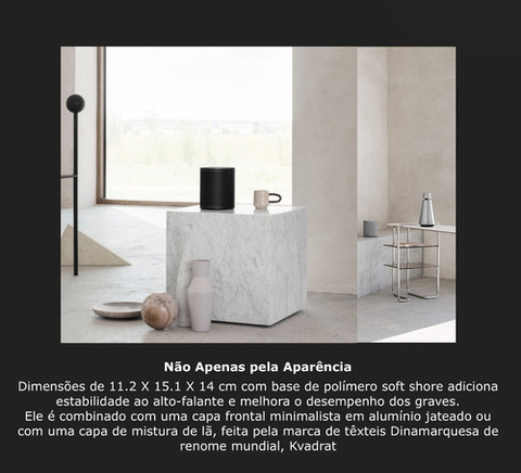 Imagen de Bang & Olufsen Beoplay M3 Wi Fi Bluetooth Airplay Kit2 Escolha a Cor