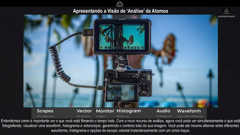 Atomos Shinobi 5.2 Monitor + Kit De Acessórios