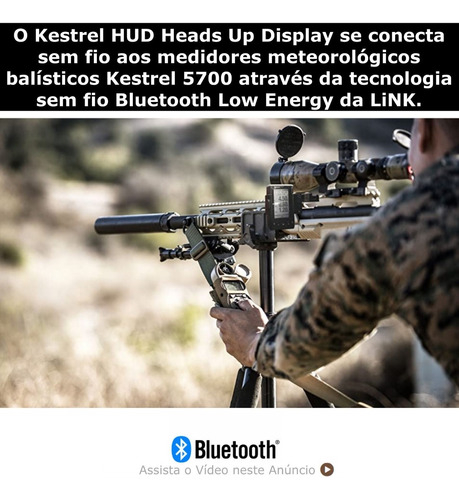 Kestrel HUD Heads Up Display 2.5" Bluetooth com Controle Remoto - online store