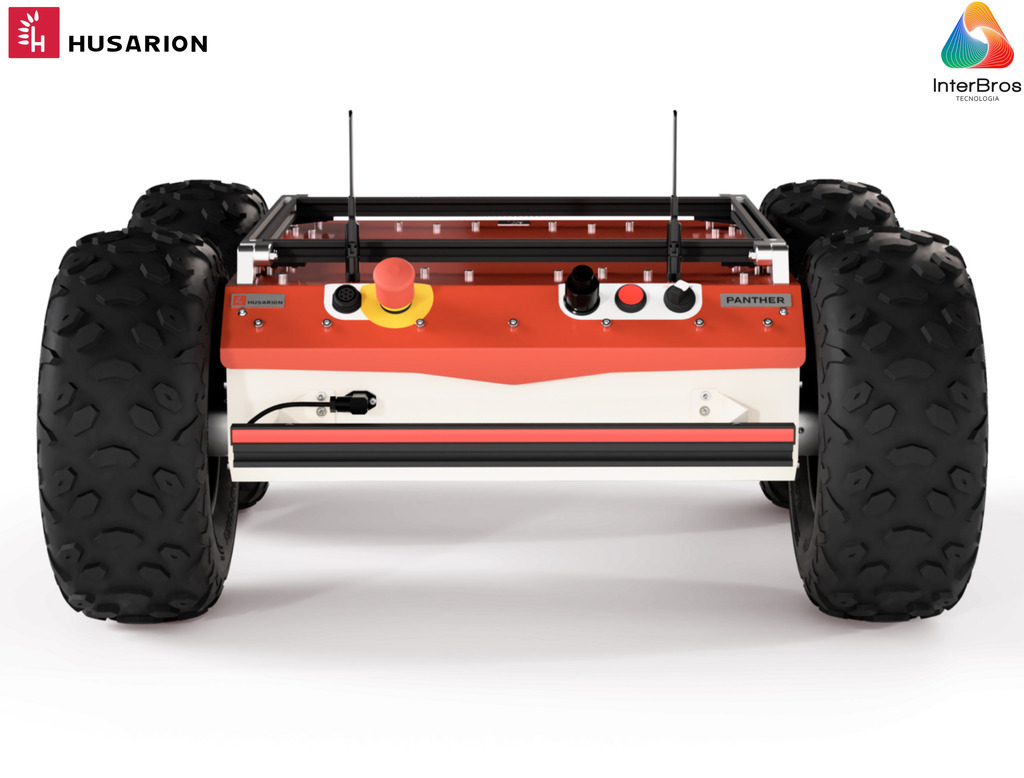 Imagem do Husarion Panther Outdoor AMR , Unmanned Ground Vehicle , Autonomous, Open Source Robot Platform