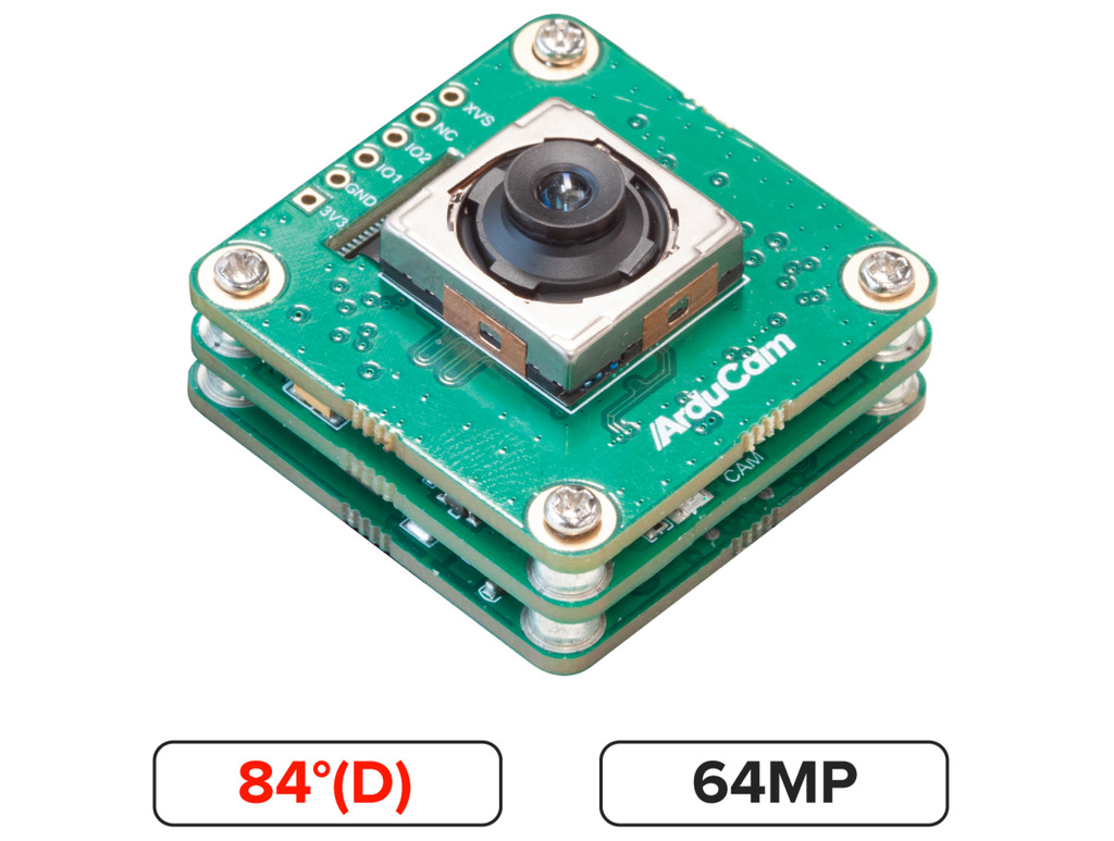 Arducam 64MP Motorized Focus USB 3.0 Camera Module , Raspberry Pi 5 , Sem Case , B0475-1 - comprar online