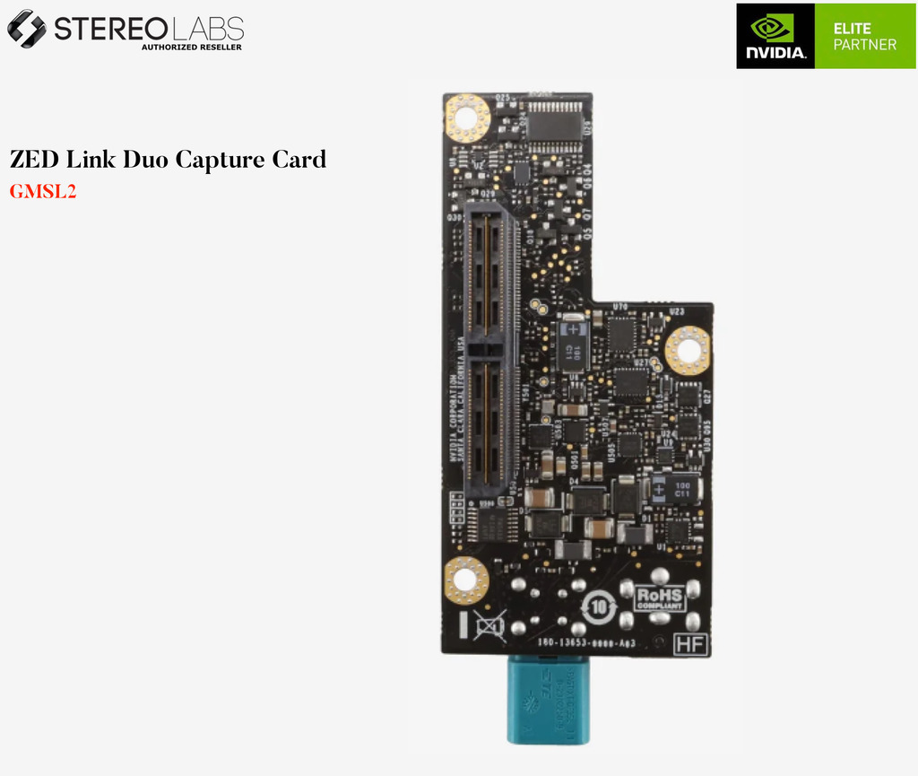 StereoLabs ZED Link Duo Capture Card GMSL2 , para NVIDIA Jetson - Loja do Jangão - InterBros