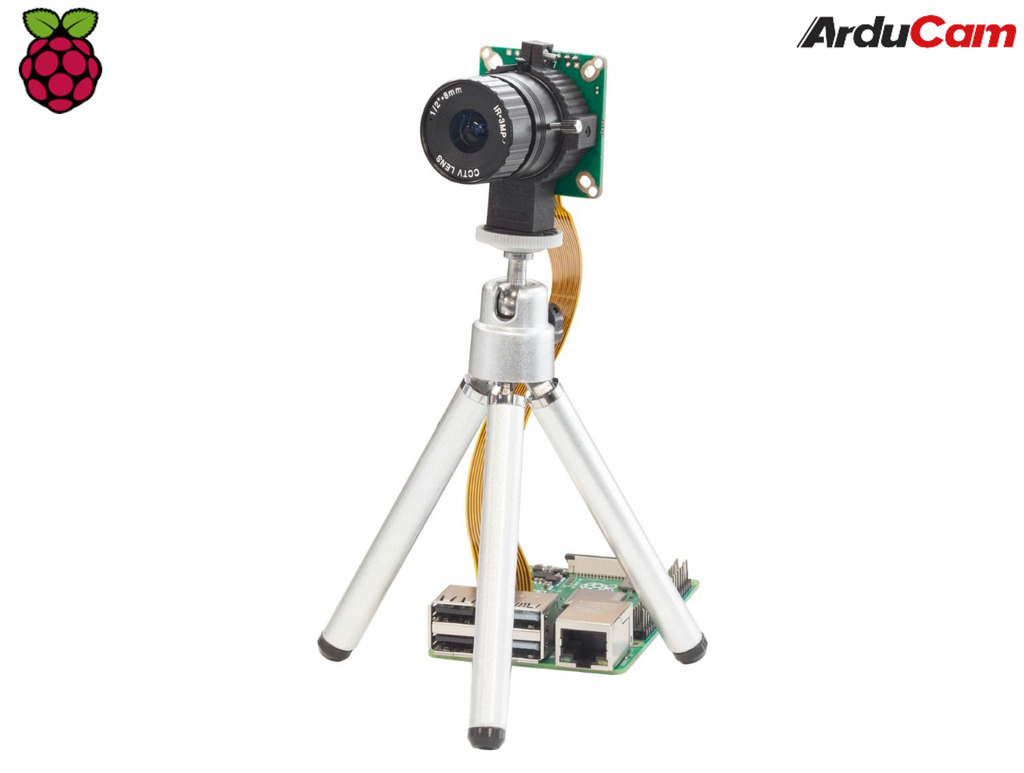 Arducam CS-Mount Lens Kit for Raspberry Pi HQ Camera (Type 1/2.3), 6mm to 25mm Focal Lengths, 65 to 14 Degrees, Telephoto, Wide Angle, Pack of 5 , LK004 - comprar online