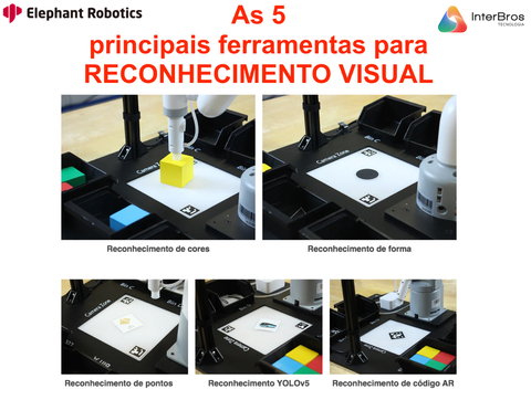 Elephant Robotics Artificial Intelligence Kit 2023 For MyCobot/MyPalletizer/MechArm Robotic Arms , Educacional , Industrial , +8 anos - Loja do Jangão - InterBros