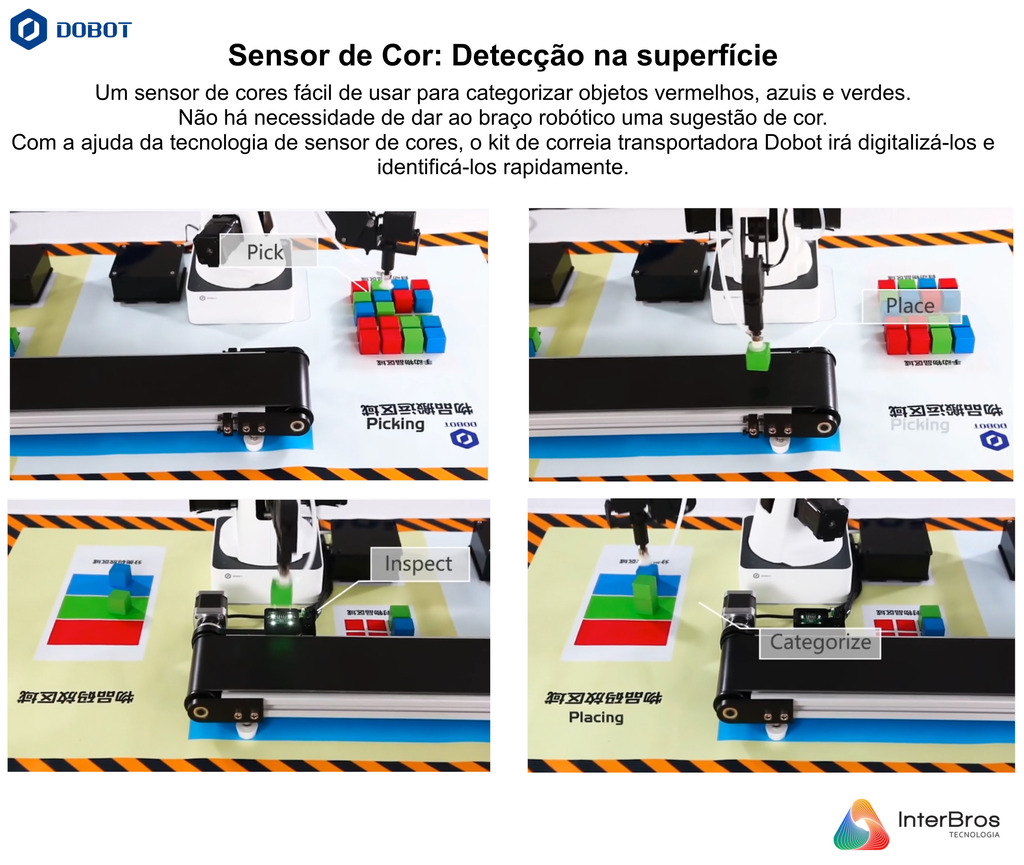 Dobot Mini Conveyor Belt Kit , para Dobot Magician , Kit Correia Transportadora , Entrando em um Universo de Simulação de Linha de Produção , Stem Education - online store