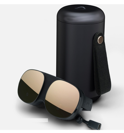 HTC VIVE FLOW | + Case | Compacto e Leve A Serenidade Acontece | Os óculos VR Imersivos Feitos para o Bem-Estar e a Produtividade Consciente