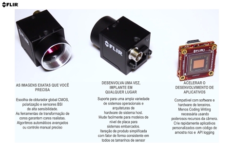 FLIR Blackfly S USB3 l Blackfly PoE GigE l High Performance Camera l Machine Vision Cameras - tienda online