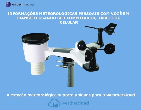 Ambient Weather WS-2902 Estación Meteorológica WiFi, monitoreo en tiempo  real por internet y alertas, plataforma web – Tecnoindustry