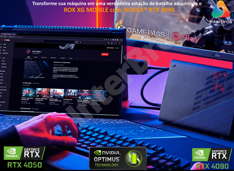 ASUS ROG Flow Z13 2023 GZ301VU-DS94 , Laptop Tablet , 13.4" 165Hz QHD+ WQXGA 100% DCI-P3 Gaming Laptop NVIDIA GeForce RTX 4050 6GB GDDR6 Core i9-13900H - tienda online