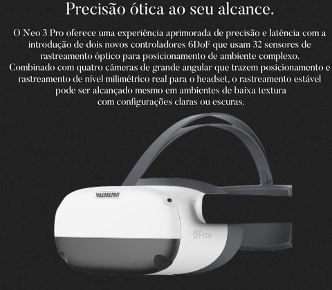 Pico Neo 3 Pro Eye Business l VR Headset All-in-one l With eye-tracking l VR SDK For Enterprises l 8GB RAM l 256GB ROM l 90Hz l 3664 x 1920 en internet