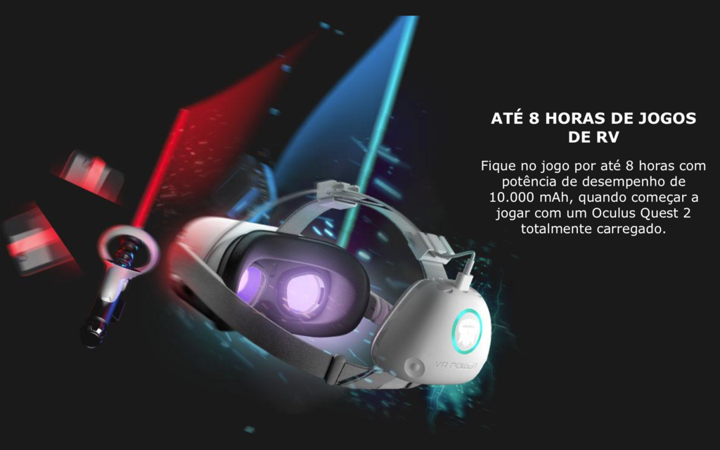 Rebuff Reality VR Power2 Para Oculus Quest 2 l 8 horas de bateria l - online store