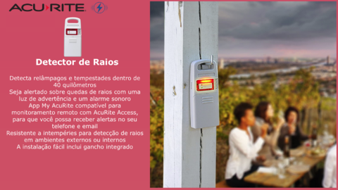 Acurite Iris 06045M Sensor Detector Raios - Loja do Jangão - InterBros