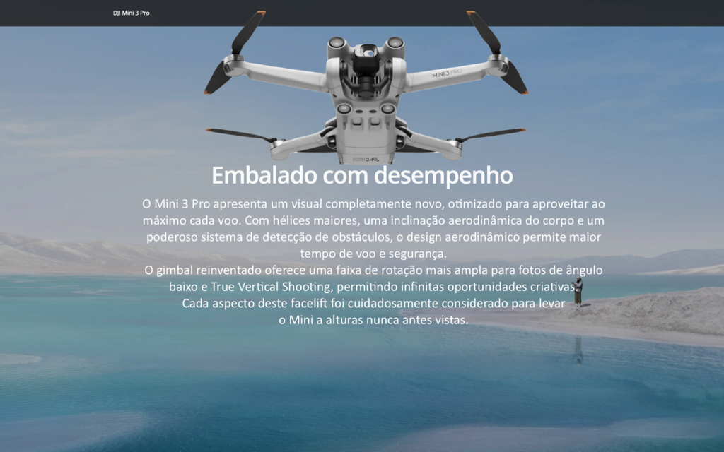 Imagem do DJI Mini 3 Pro + DJI RC Fly More Combo Plus l Drone & UAV