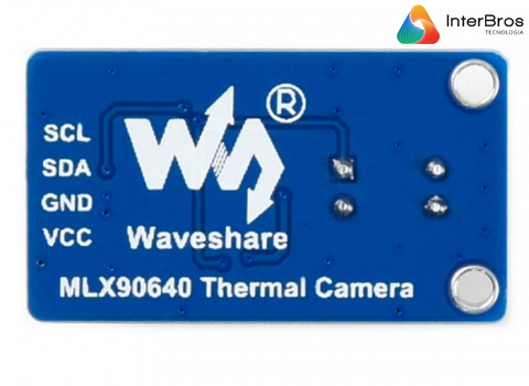 Waveshare MLX90640 IR Array Thermal Imaging Camera, 32×24 Pixels, 110° FOV , Módulo Câmera Termográfica , Compatível com Raspberry Pi on internet