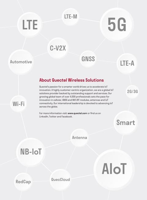 Quectel Módulo 5G sub-6GHz RM502Q-AE ANATEL Drones & UAVs - Loja do Jangão - InterBros