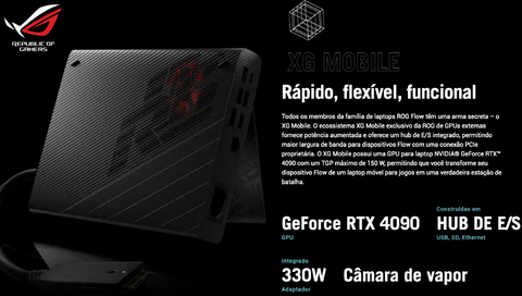 ASUS ROG XG Mobile eGPU , NVIDIA GeForce RTX 4090 GC33Y-059 - Loja do Jangão - InterBros