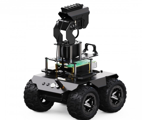 WaveShare RaspRover Open-source 4WD AI Robot, Dual controllers, All-metal Body, Computer Vision, Raspberry Pi 5