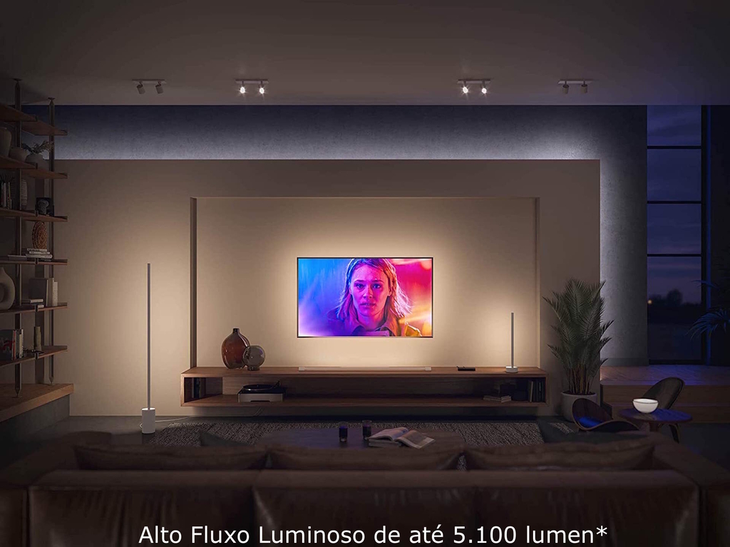 Philips Hue White & Color Ambiance Gradient Signe LED Floor Lamp + LED Table Lamp 2ª Geração - Loja do Jangão - InterBros