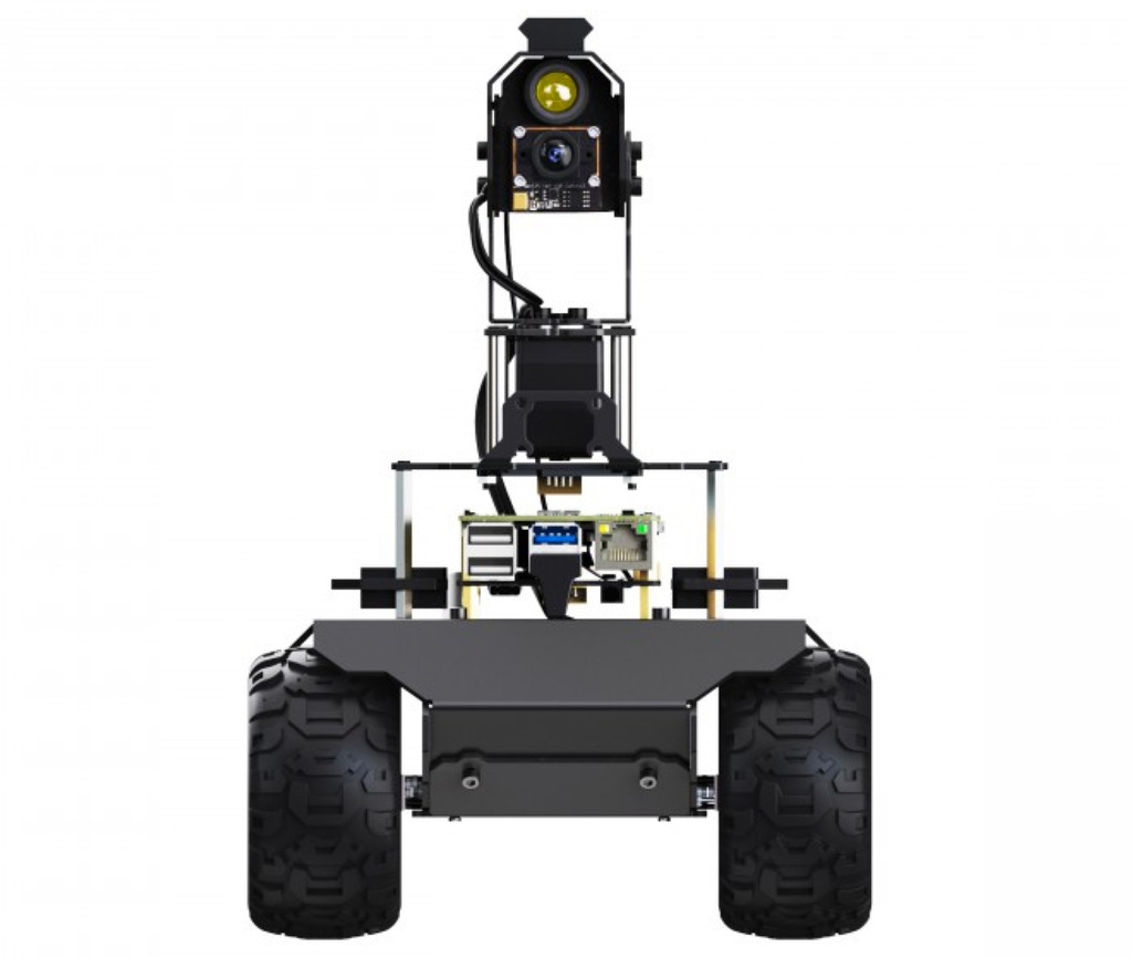 WaveShare RaspRover Open-source 4WD AI Robot, Dual controllers, All-metal Body, Computer Vision, Raspberry Pi 5 - comprar online