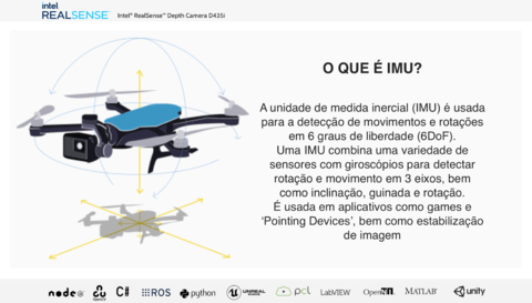 Intel Realsense Stereo Depth 3D Camera D435i - Loja do Jangão - InterBros