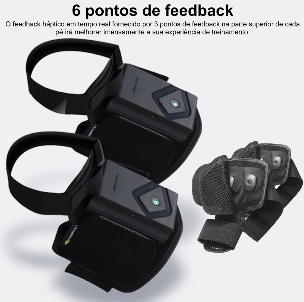 bHaptics Tactsuit l Wearable Haptic Vest , Colete Háptico , Trajes Hápticos de Corpo Inteiro , Compatível com VR PC PS4/5 XBOX - comprar online