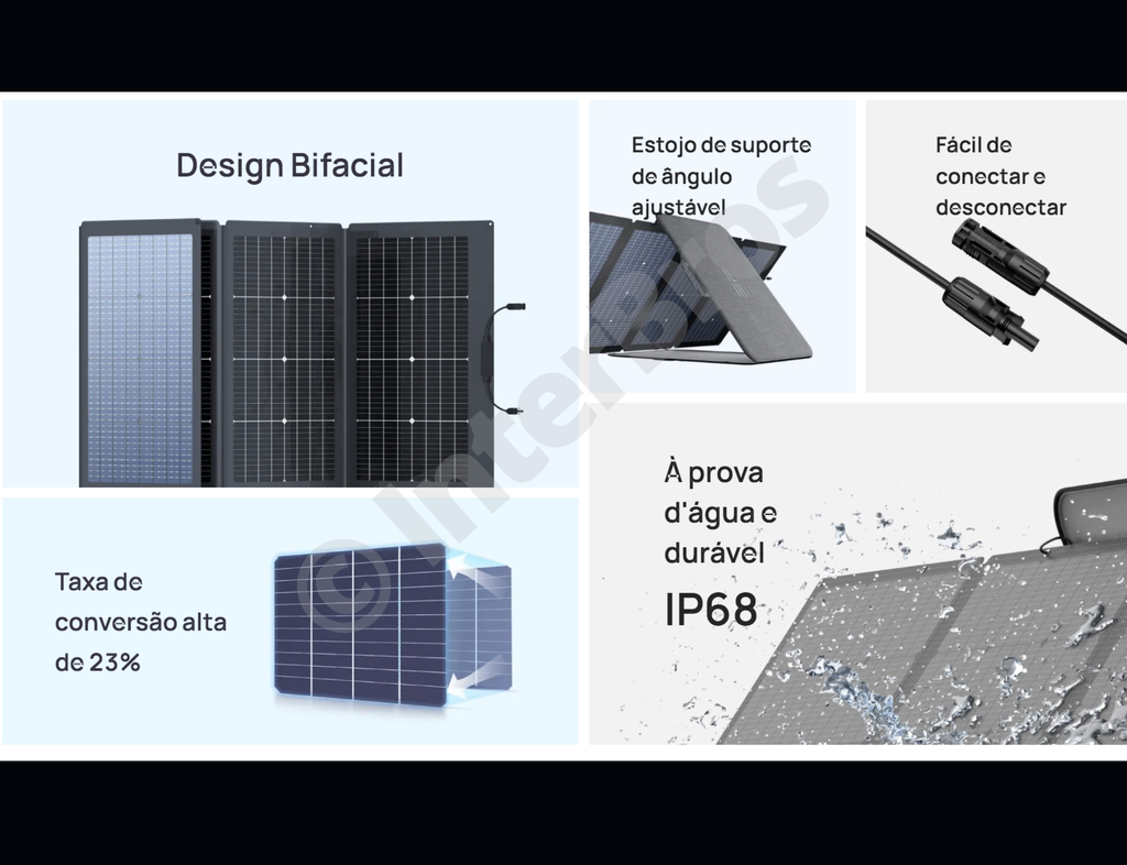 EcoFlow 220W Solar Panel - loja online