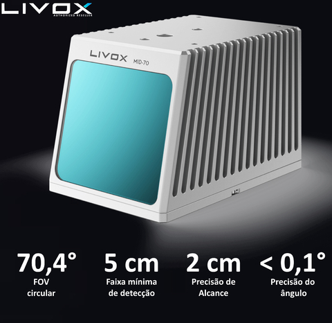 LIVOX TECH MID-70 LiDAR - Loja do Jangão - InterBros