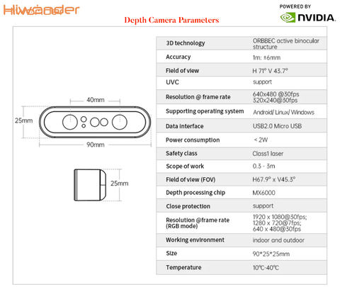 Imagem do HIWONDER JetRover ROS Robot Car Developer Kit with Vision Robotic Arm Powered by NVIDIA Jetson Nano Support SLAM Mapping/ Navigation/ Python