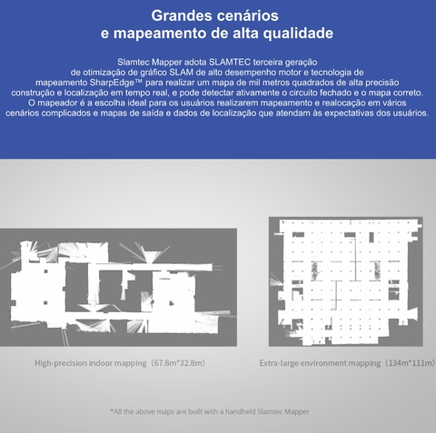 Slamtec Mapper M2M1 Laser Range Scanner , 40 Meters Distance Module - Loja do Jangão - InterBros