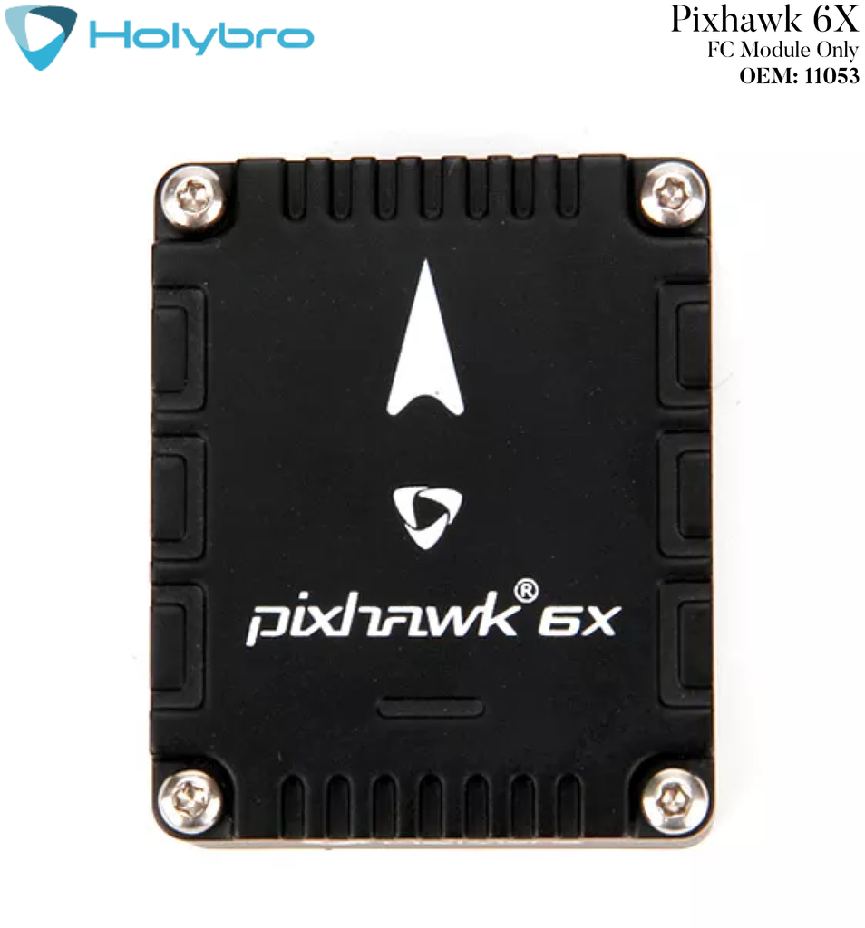 Holybro Pixhawk 6X l Sistema de Voo & GPS l Controlador de voo modular l UAVs & Drones l 11053 l 18062 l 18074 l 18066 l 18078 l 20172 l 20173 l 20295 l 20175 l Escolha seu Kit - buy online