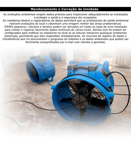 Kestrel 5000 Estação Meteorológica Portátil Bluetooth + Tripé + Cata-Vento | Environmental Meter | Laboratório | Pesquisa