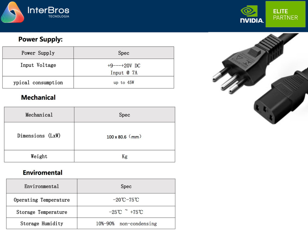 NVIDIA Jetson ORIN NANO 4 GB Developer SubKit , 128GB SSD , Módulo 900-13767-0040-000 - comprar online