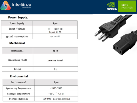 NVIDIA Jetson ORIN NANO 4 GB Developer SubKit , 128GB SSD , Módulo 900-13767-0040-000 - comprar online