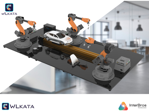 Wlkata Sliding Rail Set for Wlkata Mirobot , Simulação de Fábrica 4.0 Inteligente & Educação AIoT , +5 anos - comprar online