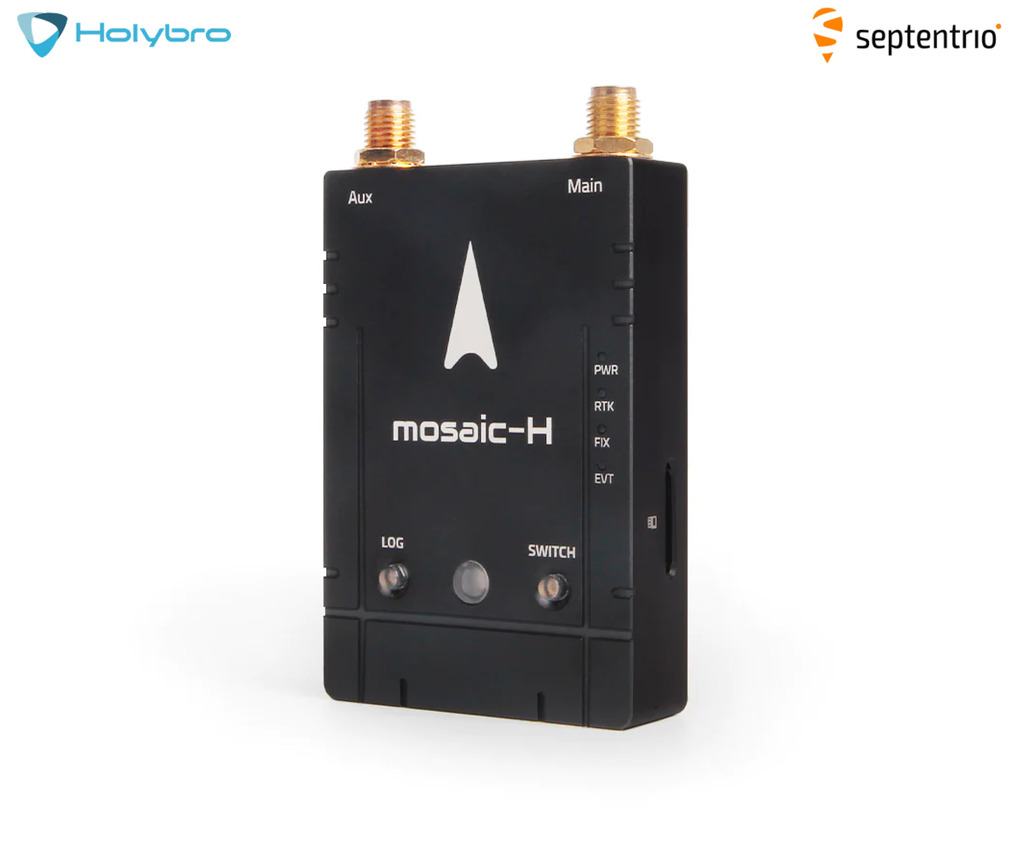 Holybro H-RTK Septentrio Mosaic-H High Precision GPS (Dual Antenna Heading) 12051 - loja online