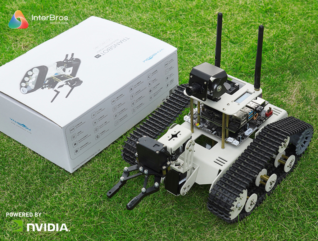 Imagen de Yahboom Transbot SE ROS Robot, Python Programming, HD Camera, NVIDIA Jetson NANO 4GB B01 , 945-13450-0000-000