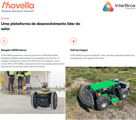 Movella Xsens MTi-680G RTK GNSS/INS Starter Kit - loja online