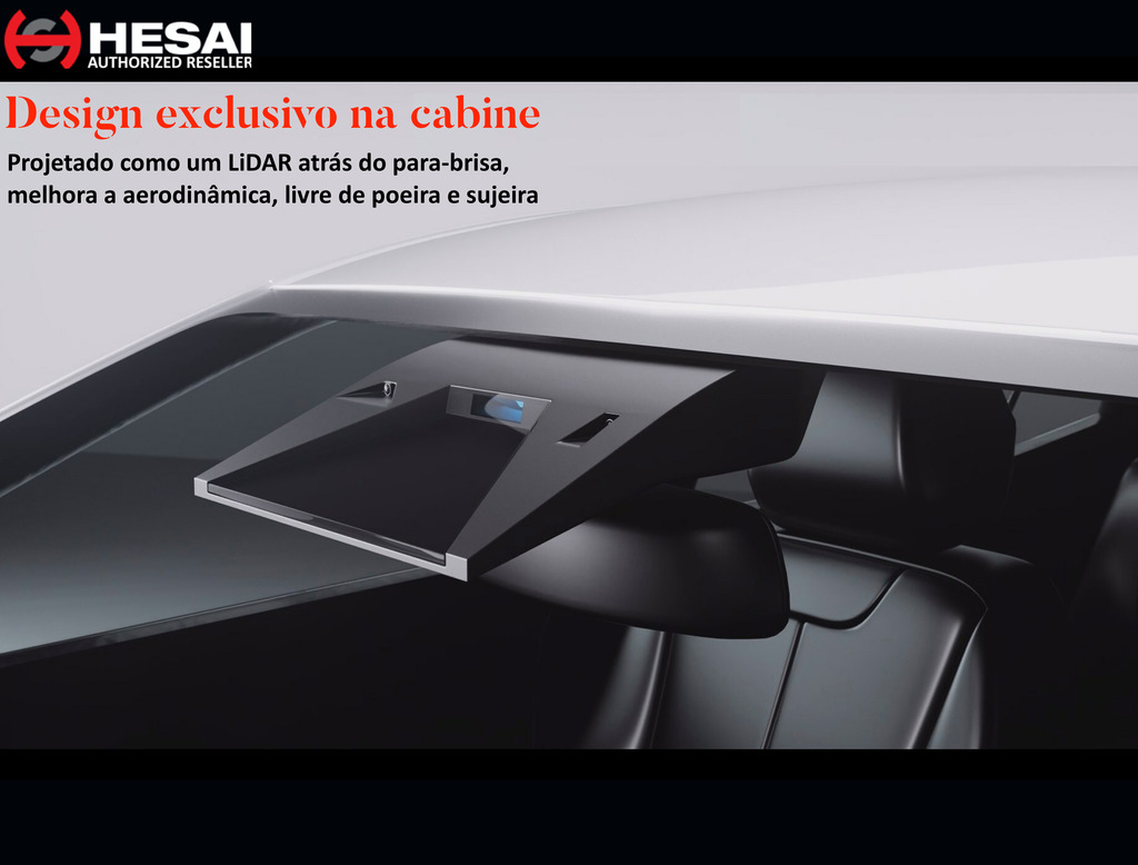 Image of Hesai Tech LiDAR ET25 Ultra-Thin Long-Range Lidar